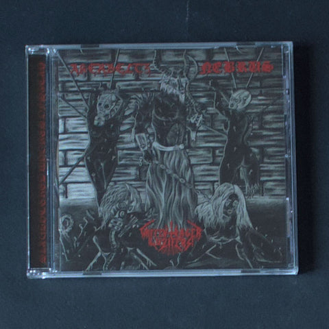 AKERBELTZ / WAFFENTRÄGER LUZIFERS / NEBRUS "Slaughtered Whores Of Satan" CD