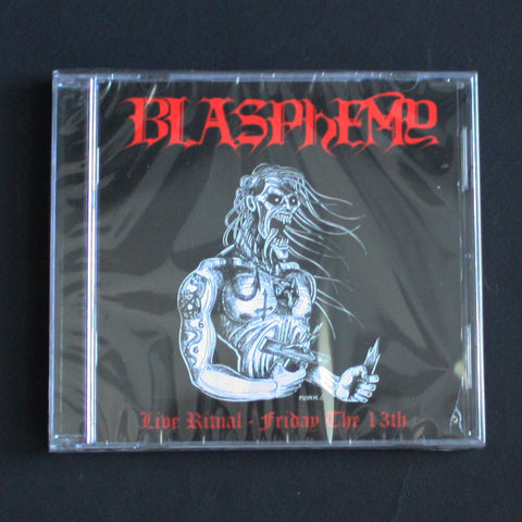 BLASPHEMY "Live Ritual - Friday the 13th" CD