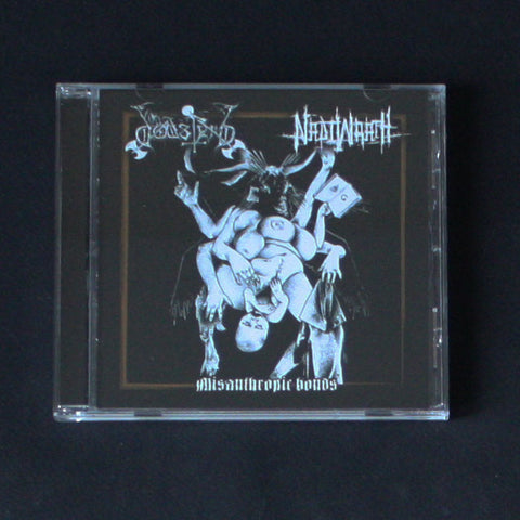 DODSFERD / NADIWRATH "Misanthropic Bonds" CD