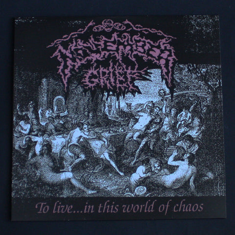 NOVEMBER GRIEF “To Live... In this World of Chaos” 12"LP
