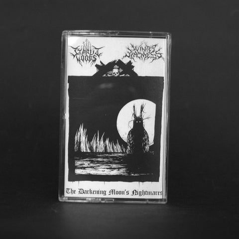 STARLIT WOODS / WINTER BLACKNESS "The Darkening Moon's Nightmares" Pro-MC