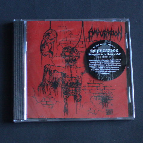 AMPUTATION "Slaughtered in the Arms of God" CD