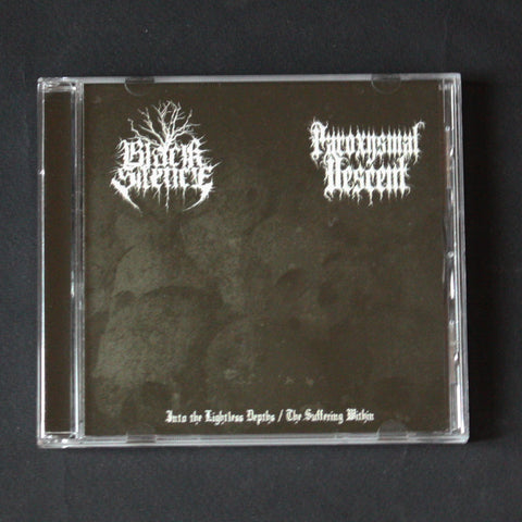 BLACK SILENCE / PAROXYSMAL DESCENT "Into The Lightless Depths / The Suffering Within" CD