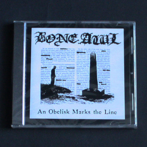 BONE AWL "An Obelisk Marks the Line" CD