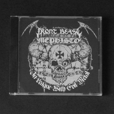 FRONT BEAST/MEPHISTO "In League with Evil Metal" CD