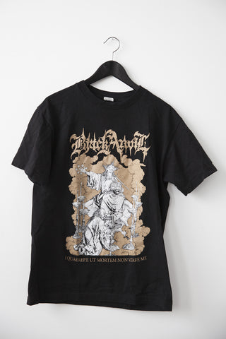 T-shirt BLACK ANVIL "I Quaerepe Ut Mortem Non Vitare Me"