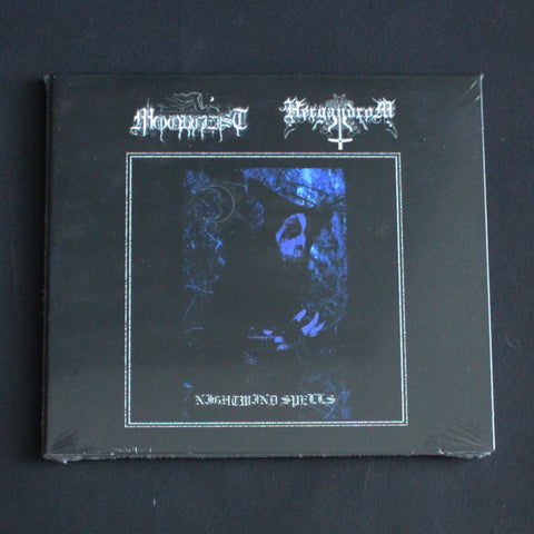 MOORGEIST / HERGANDROM "Nightwind Spells" Digipak CD