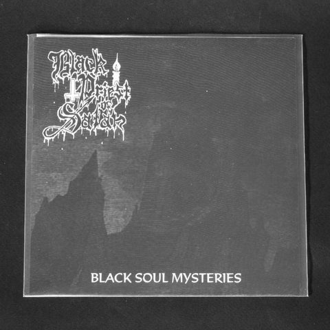PRÊTRE NOIR DE SATAN / BLESSURES DE LA CRUCIFIXION "Black Sould Mysteries / Desecration Rties" 7"EP