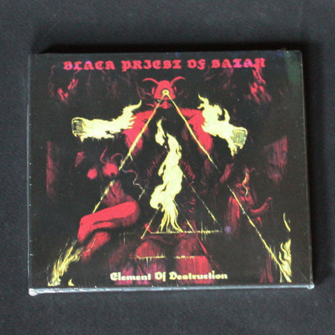 BLACK PRIEST OF SATAN "Element of Destruction" Digipak CD