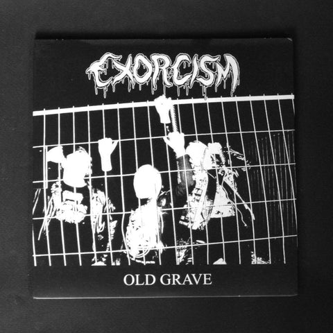 EXORCISM / RADEMASSAKER "Old Grave / Tormented in Gore" 7"EP